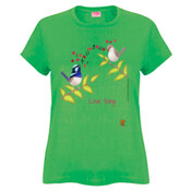 Birds Love Song - Ladies Fashion Tshirt