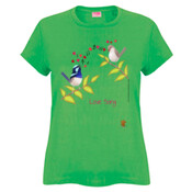 Birds Love Song - Ladies Fashion Tshirt