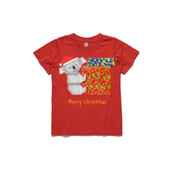 Koala Origami and colorful Christmas Gift boxes - ASColour Small Kids T-Shirt