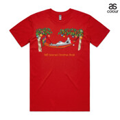 Well Deserved Christmas Break - Koala Relaxing on Hammock  - ASColour Men's Staple Tee