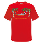Well Deserved Christmas Break - Koala Relaxing on Hammock  - Mens Surf Style TShirt