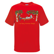 Love Busy Christmas Holidays! - Mens Surf Style TShirt