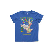 Sleeping Christmas Koala - ASColour Youth T-Shirt