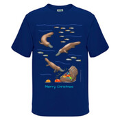 Platypus Christmas Treasure - Kids Regular Surf Style Tee
