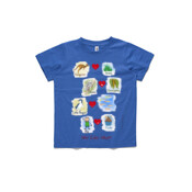 Who eats what? (Boy) - ASColour Small Kids T-Shirt
