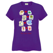 Who eats what? (Girl) - Sportage Ladies Surf Style T Shirt
