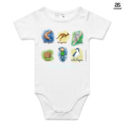 Aussie Friends (Boy) - ASColour Baby Onesie