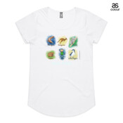 Aussie Friends (Boy) - ASColour Ladies Mali T Shirt