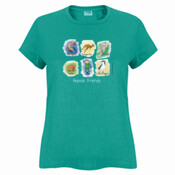 Aussie Friends (Boy) - Sportage Ladies Surf Style T Shirt