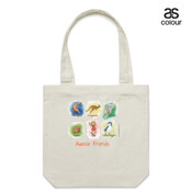 Aussie Friends (Girl) - Canvas Tote Carry Bag