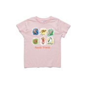 Aussie Friends (Girl) - ASColour Small Kids T-Shirt
