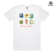 Aussie Friends (Girl) - ASColour Men's Staple Tee