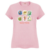 Aussie Friends (Girl) - Sportage Ladies Surf Style T Shirt