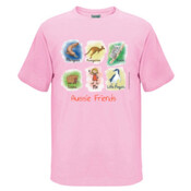 Aussie Friends (Girl) - Kids Regular Surf Style Tee