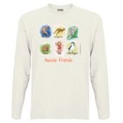Aussie Friends (Girl) - Men's 'Sportage Hawkins' Long Sleeve Tee