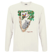 Hugging Wish - Men's 'Sportage Hawkins' Long Sleeve Tee