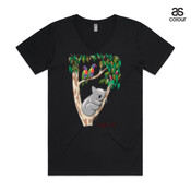 Hugging Wish - ASColour "Tarmac" Men's V-Neck T Shirt