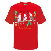 Kookaburras Australian Christmas Carols - Kids Regular Surf Style Tee