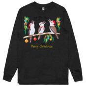 Kookaburras Australian Christmas Carols - Men's 'Sportage Hawkins' Long Sleeve Tee