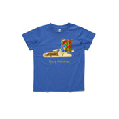 Platypus and Christmas Gifts - ASColour Small Kids T-Shirt