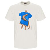 Platypus T-Shirt Painted on Easel
