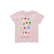 Who eats what? (Girl) - ASColour Youth T-Shirt
