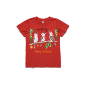 Kookaburras Australian Christmas Carols - ASColour Small Kids T-Shirt