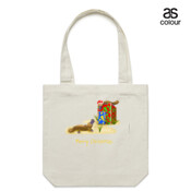 Platypus and Christmas Gifts - Canvas Tote Carry Bag